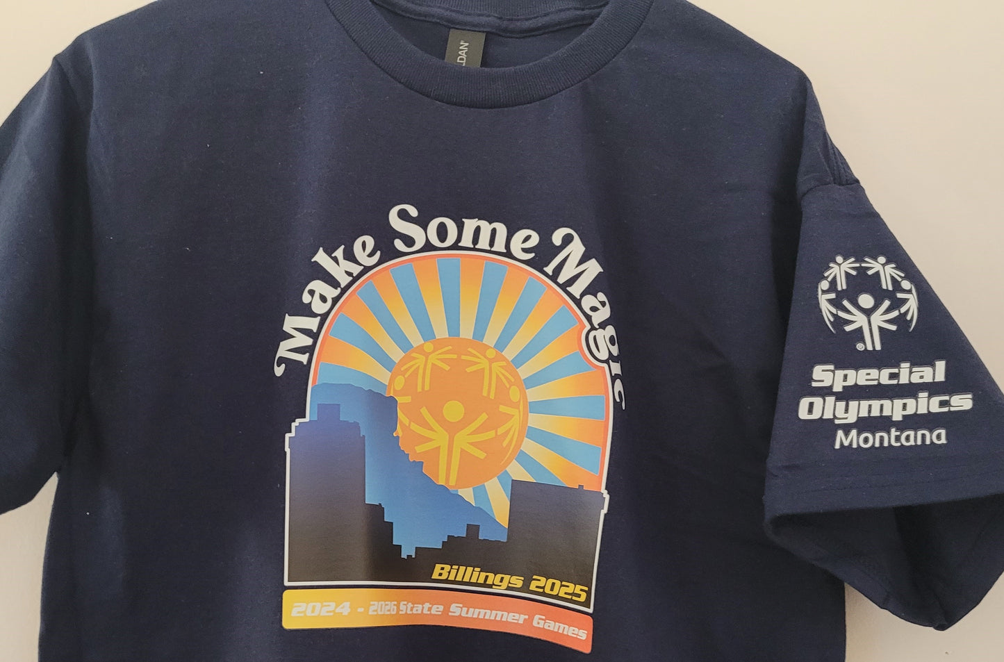 "Make Some Magic" T-shirt - Navy Blue
