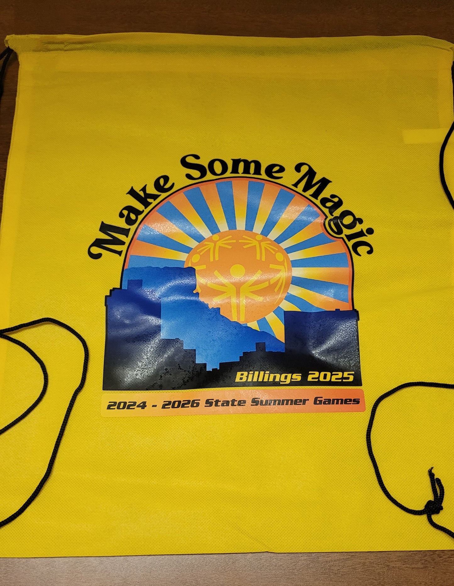 Drawstring Bag - Yellow