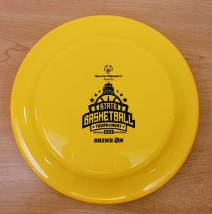 9" Yellow Flying Disc