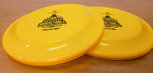 9" Yellow Flying Disc